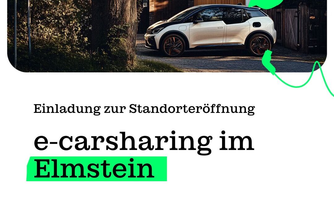 Feierliche Einweihung der ersten öffentlichen Ladesäule in Elmstein