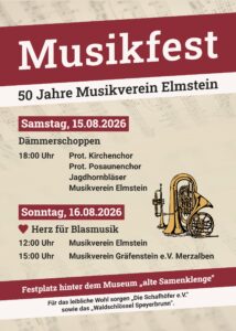 50 Jahre Musikverein Elmstein - Musikfest