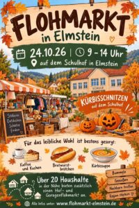 Dorf Garagenflohmarkt